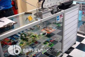 Hobby Store Shelving Glass Showcases Counters 12