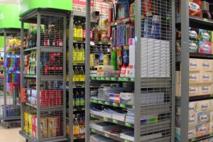 FoodWorks Supermarket Outrigger Shelving Fixtures 3