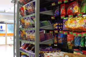 FoodWorks Supermarket Outrigger Shelving Fixtures 6