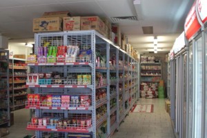 Asian Grocer Supermarket Shelving Shopfitting a