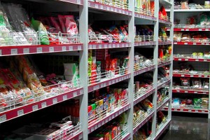 Asian Chinese Grocer Shopfitting Shelving Racka