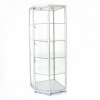 BGS-W-19: Luxury Fully Visible Corner Glass Showcase