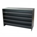 Retail Store Counter With Confectionery Display Charcoal  (SW725G)