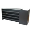 Counter With Confectionery Display Charcoal Grey