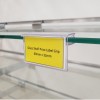 Glass Shelf Price Label Holder