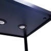 LED Glass Display Showcases Cabinet 900MM (Black)