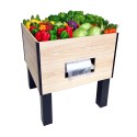 Fresh Produce Display Bins with Built In Bag Dispenser  (SW507)