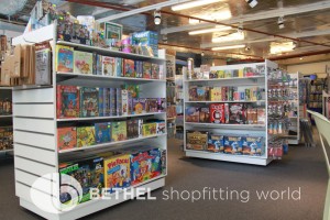Games Shop Slat Wall Glass Showcases Counters 06
