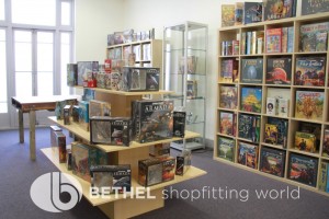Games Shop Slat Wall Glass Showcases Counters 29