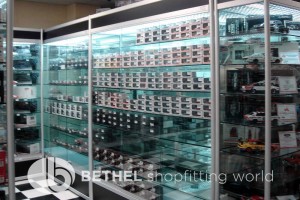 Hobby Store Shelving Glass Showcases Counters 06