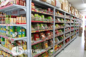 Indian Grocery Supermarket Shopfitting Shelving 07