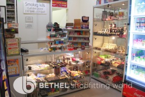 Tobacconists Glass Counter Showcases Shopfitting 1