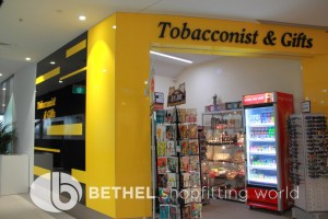 Tobacconists Glass Counter Showcases Shopfitting 3