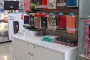 Mobile Phone Glass Display Counters Showcases c