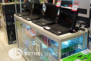 Computer Shop Shopfitting Shelving Fixtures c